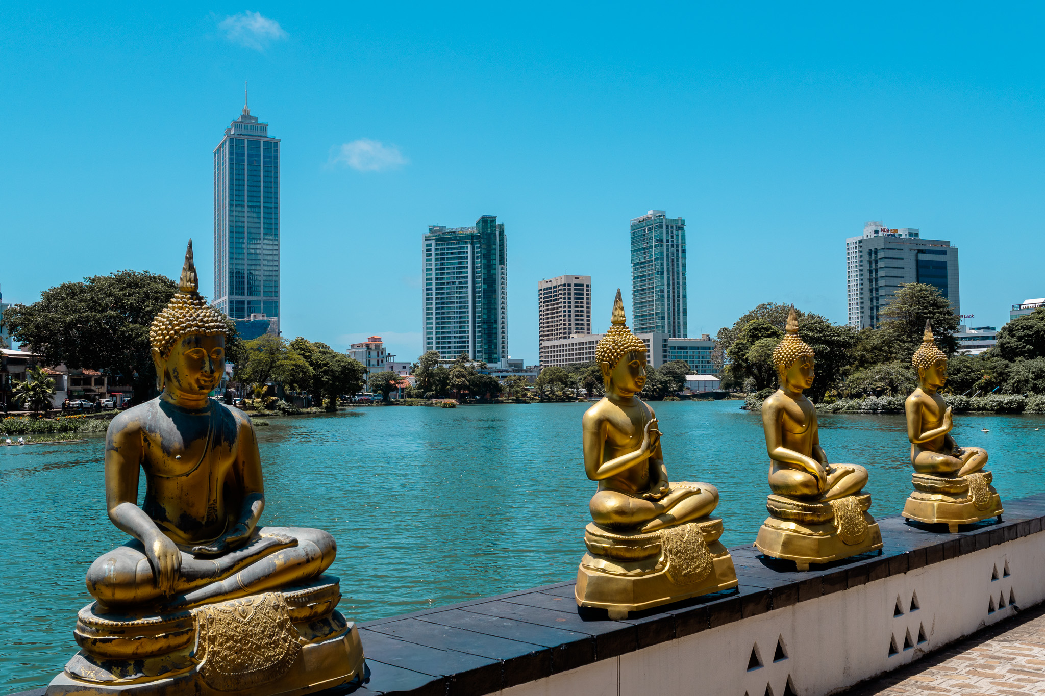 Colombo Lotus Tower and cityscape
