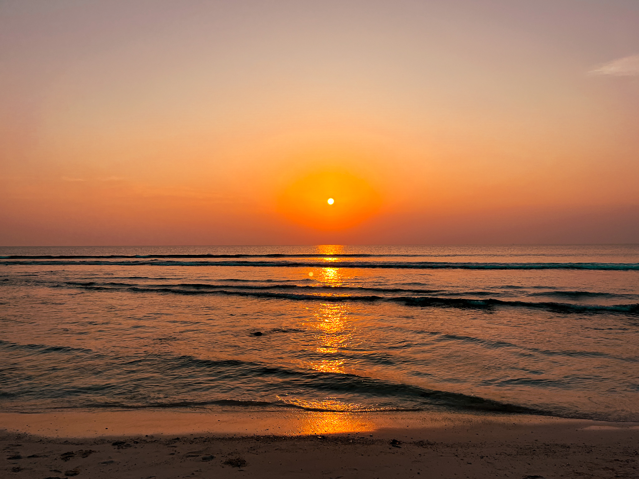 Sunset at Laxmanpur Beach, Neil Island